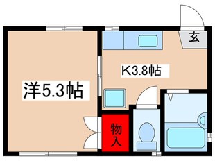 イリュウハイツの物件間取画像